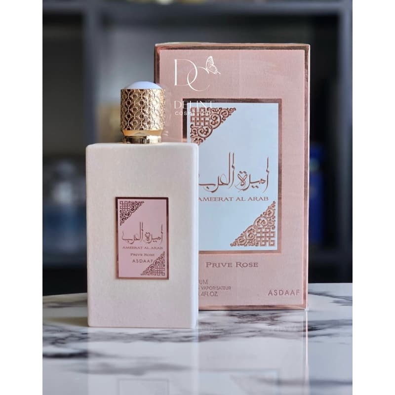 AMEERAT PRIVE ROSE - Asdaaf Perfume Árabe original 100