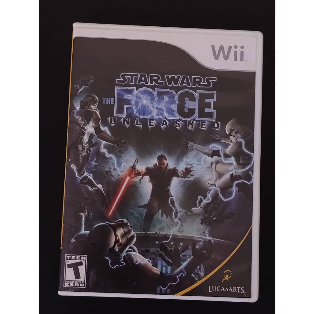 Jogo Star Wars The Force Unleashed NTSC-U (Americano EUA) Mídia Física Completo para Nintendo Wii e Wii U