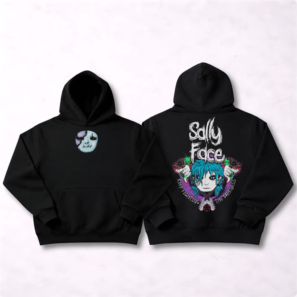 Blusa De Frio Moletom Canguru Macio E Confortavel 100% Algodão Com Estampa Estilosa Frente E Costas Super Detalhada