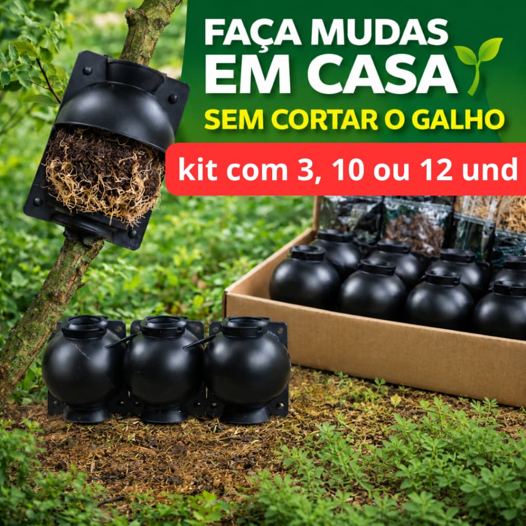 Esfera enxertia Para Clonar Plantas Alporquia escolha seu kit