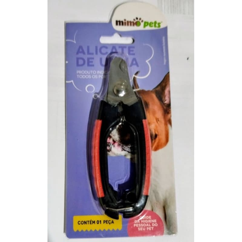 Alicate Cortador de Unha para Cães e Gatos Médio e Grande - Trava de Segurança e Lâmina Afiada
