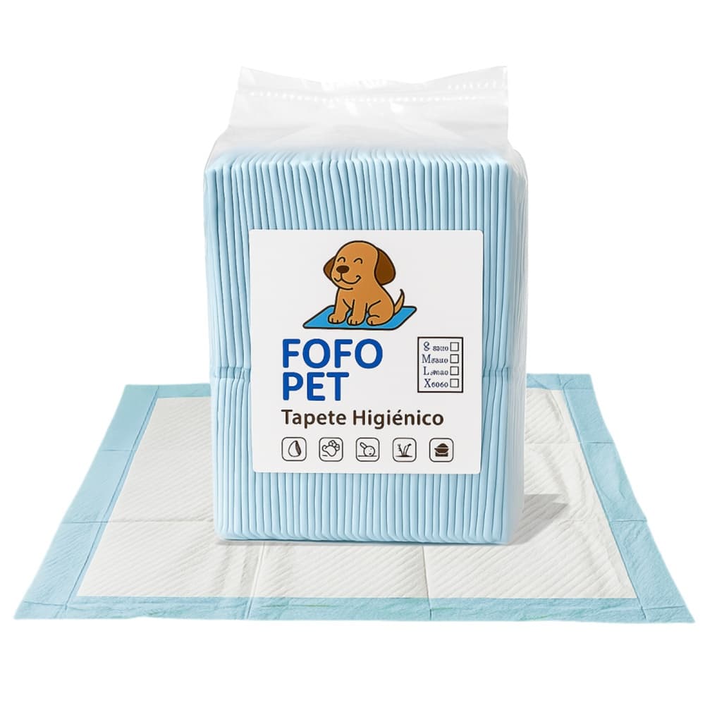 Kit Tapetes Higiênico Para Cachorro Fofo Pet 60x45cm