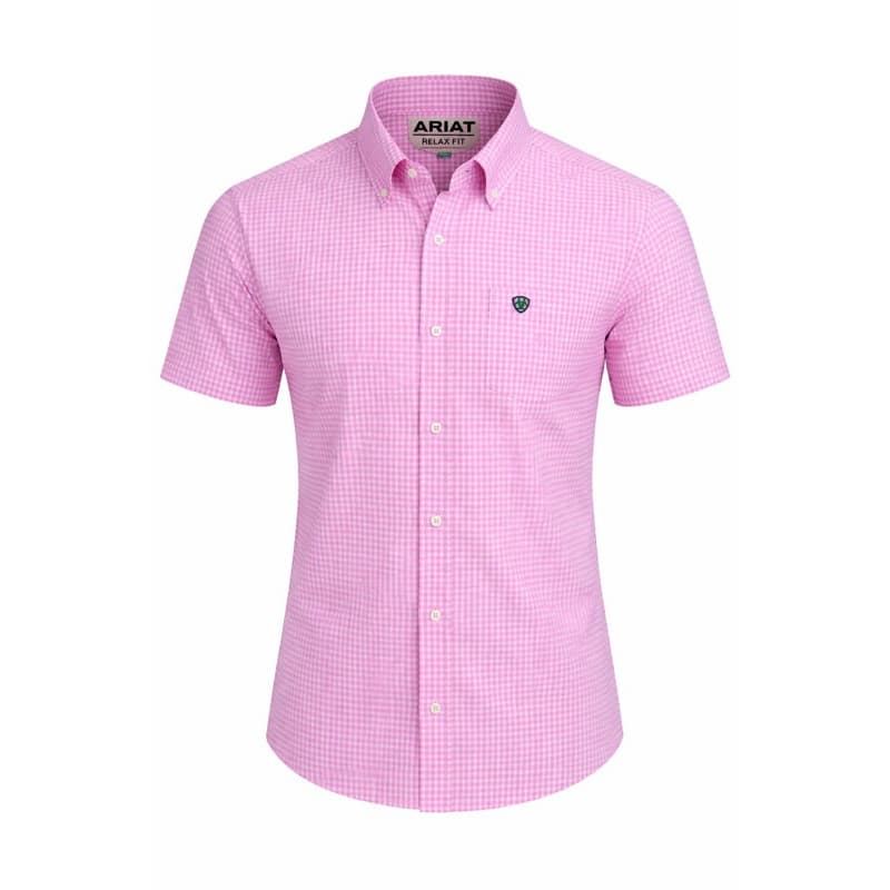 Camisa Country Masculina Manga Curta Xadrez – Estilo e Conforto