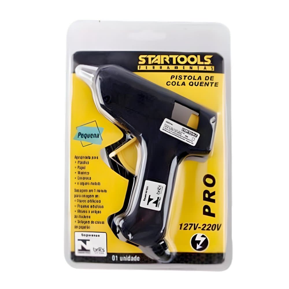 Pistola de Cola Quente Bivolt KIM SELECT: Precisão e Praticidade para seus Reparos e Artesanatos 8w.