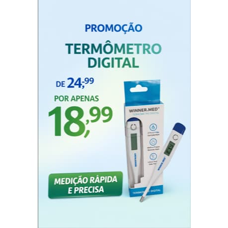 Termometro Digital Winner Med - KFT-01