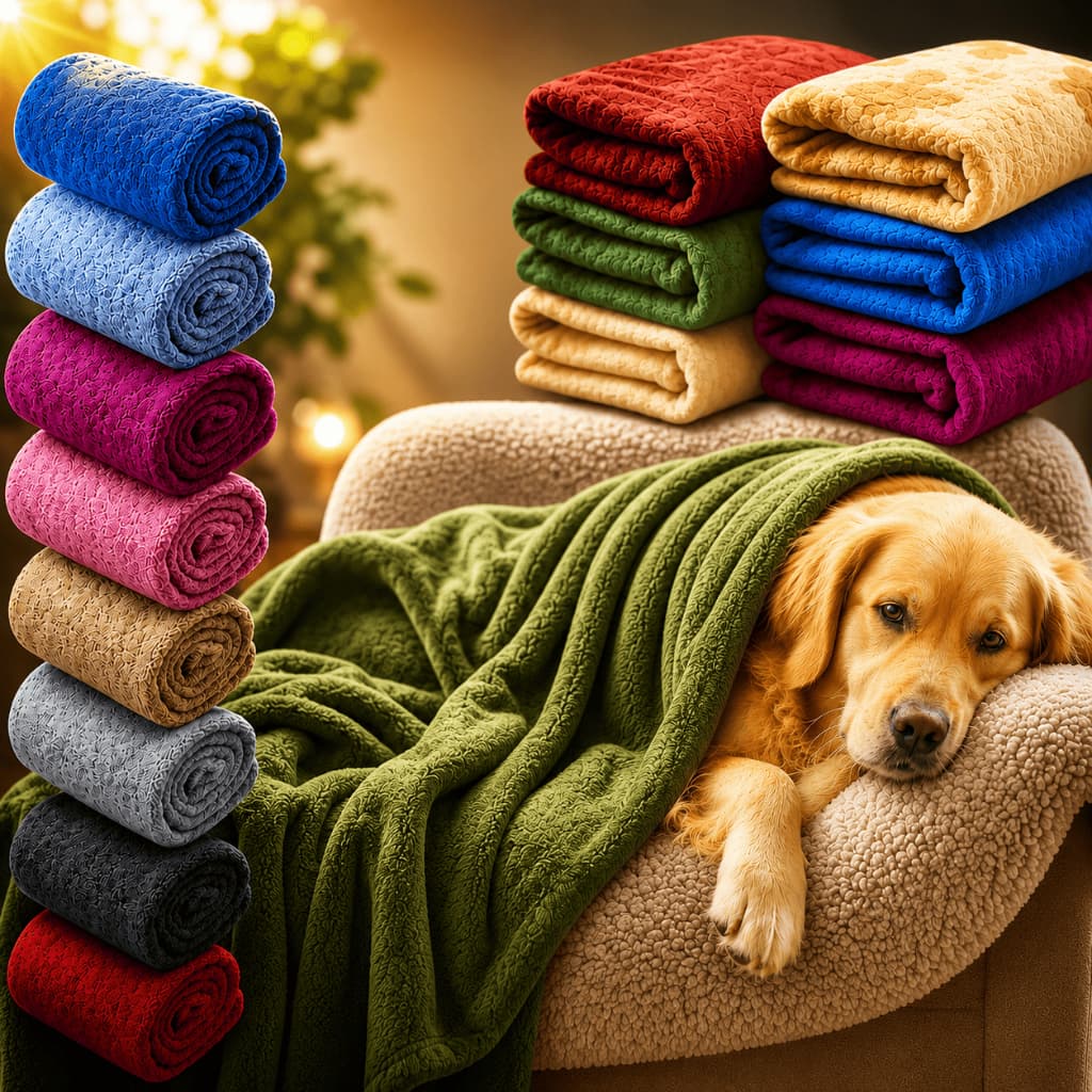 Manta Pet 90x1.10 Cobertor Pet Quentinho Super Macio e Confortável Ideal Para Cães e Gatos