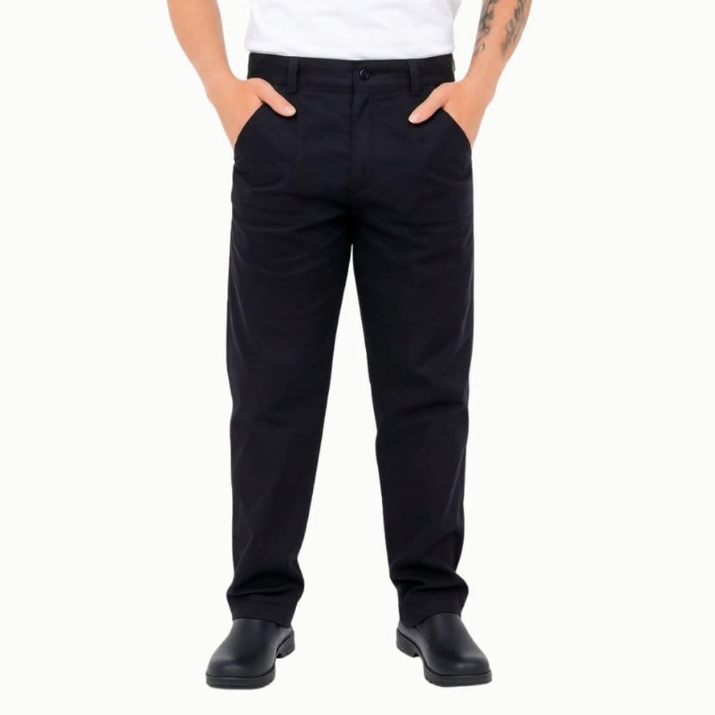 Calça Super Reforçada em Brim Pesado Uniforme Brim Preta