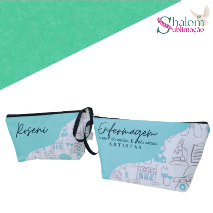 Necessaire Profissões Personalizada com Nome Feminina