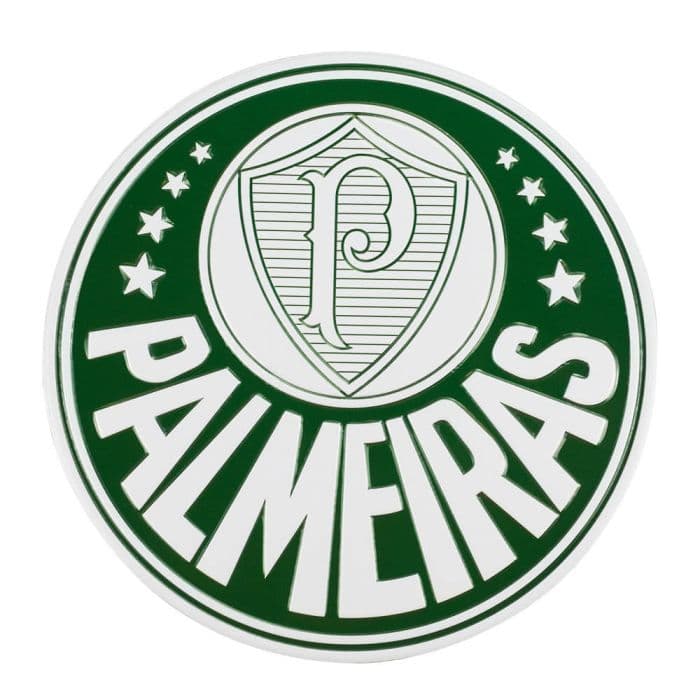PLACA PALMEIRAS METAL DECORATIVA OFICIAL DO CLUBE ORIGINAL
