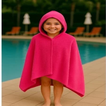 Toalha de Banho com Capuz Gigante - Infantil Menino e Menina