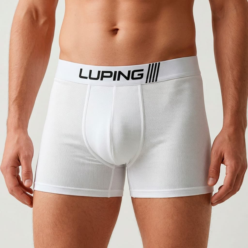 Cueca Masculina Microfibra Confortável Forro 100% Algodão Estampada e Lisa Sortida