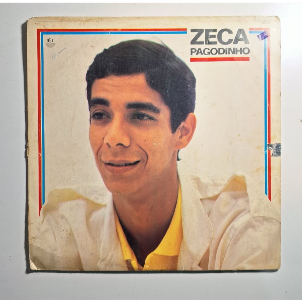 Capa Zeca Pagodinho 1986 Rge Música S.p.c. (apenas A Capa)