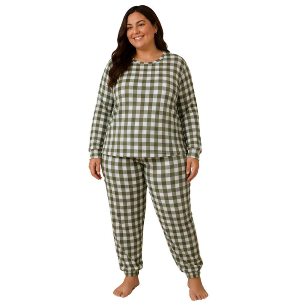 Pijama Ultra Soft Plus Size Adulto Plush Inverno.