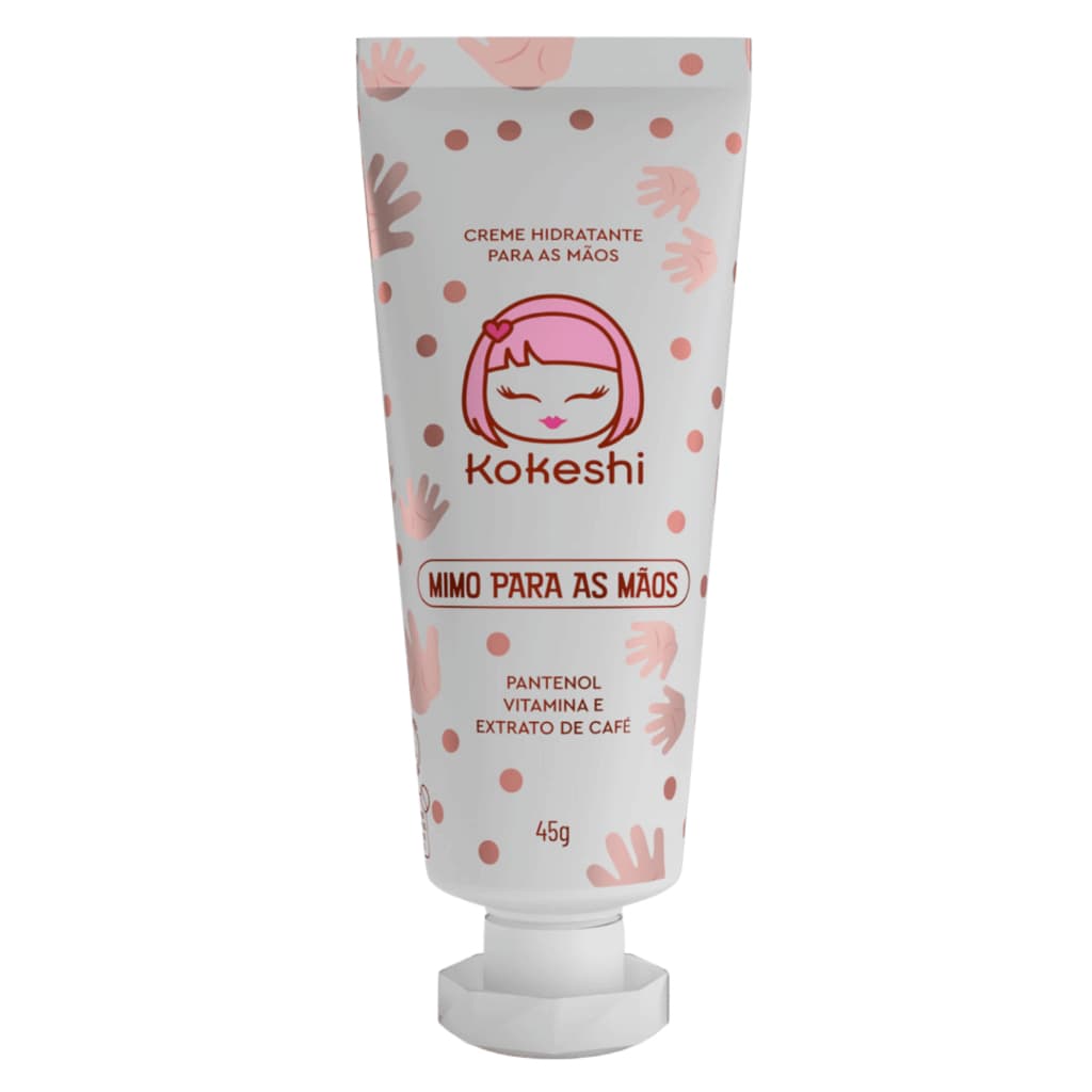 Creme Hidratante para as Mãos e Cutículas Kokeshi Maciez e Hidratação 45g