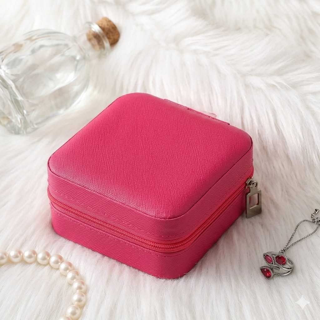 ✨ Porta Joias de Bolsa 💖 Organizador Compacto Aesthetic Feminino Viagem