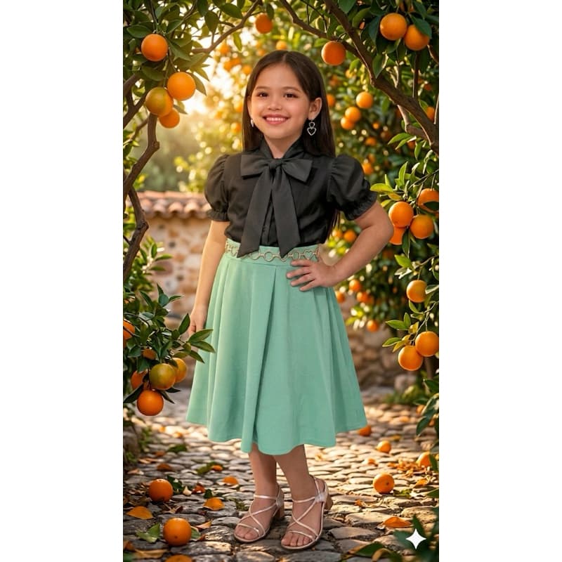 blusa infantil feminina, blusa com laço, blusa manga bufante moda evangélica infantil look igreja,infantil delicada