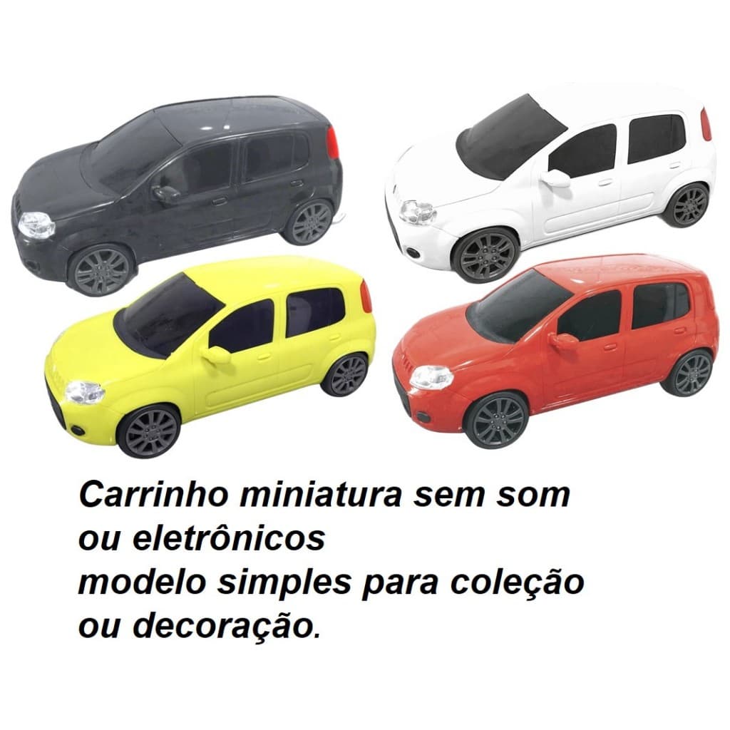 Brinquedo Carro Carrinho Infantil  Coleção Miniatura Uno MXT 2.0 Plastico 4 Cores Você Escolhe a Cor
