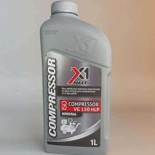 Óleo Lubrificante Mineral para Compressor de Ar VG 150 HLP 1 Litro