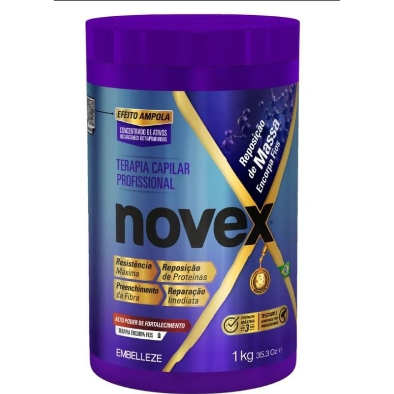 Tratamento Capilar Novex 1kg Reposição de Massa