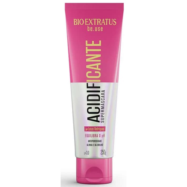 Supermáscara Acidificante Bio Extratus Be.Use Cutículas Niveladas e Frizz Controlado 250g