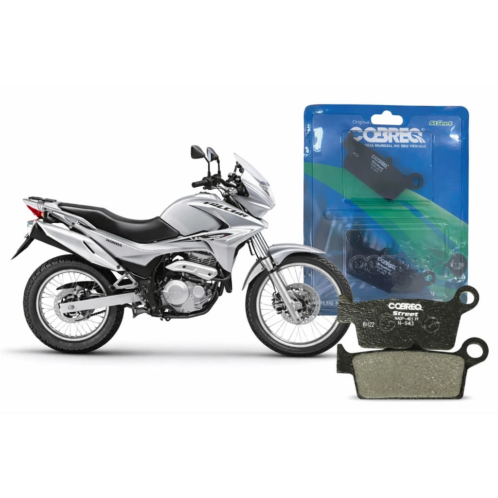 Pastilha Freio Traseiro Honda NX4 Falcon 1999 a 2015 Original Cobreq