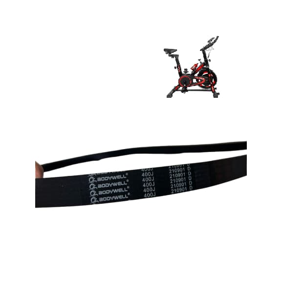 Correia 400 PJ 1016 Bicicleta Spinning Ergométrica 400J 6 frisos 101,6 cm Bike Elíptico Ergonômica