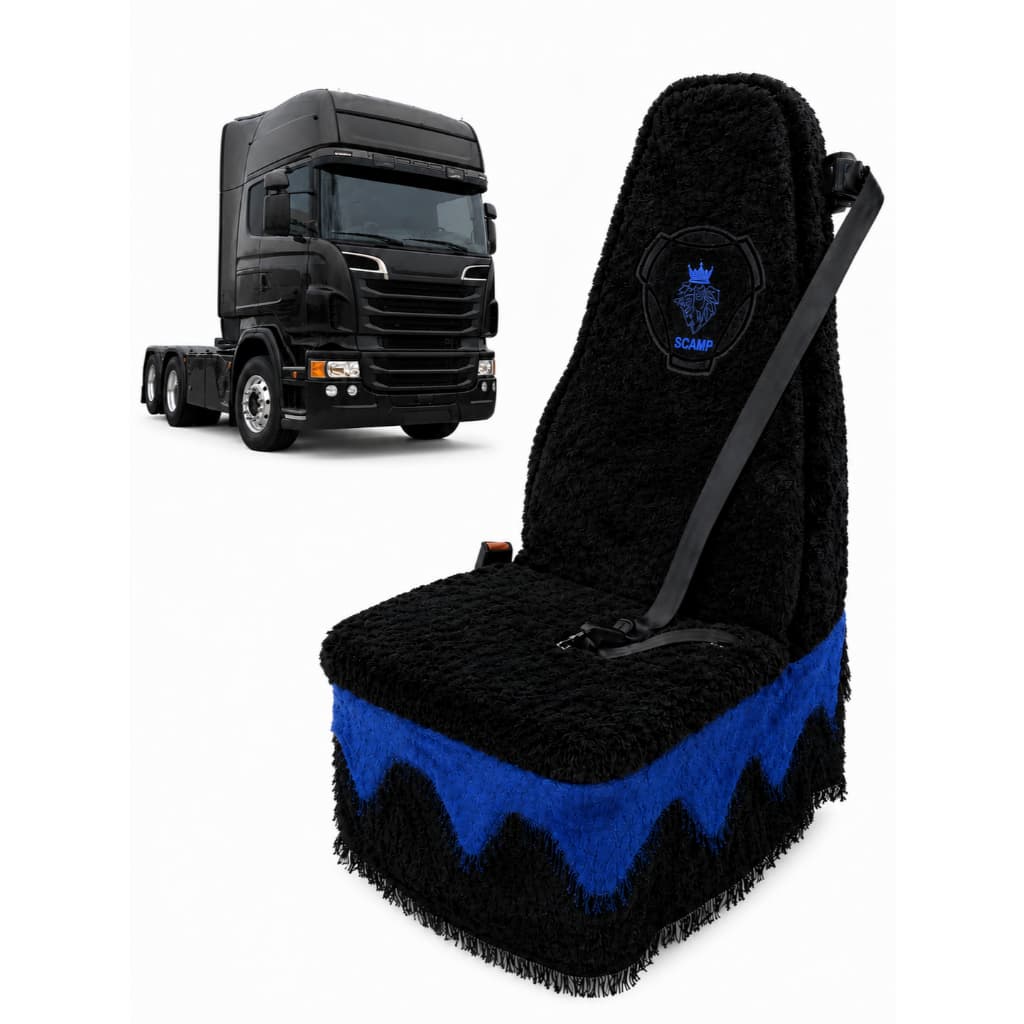 CAPA DE BANCO COCHINIL PARA SCANIA DE 2008 EM DIANTE BANCO ALTO PELUCIA PREMIUM