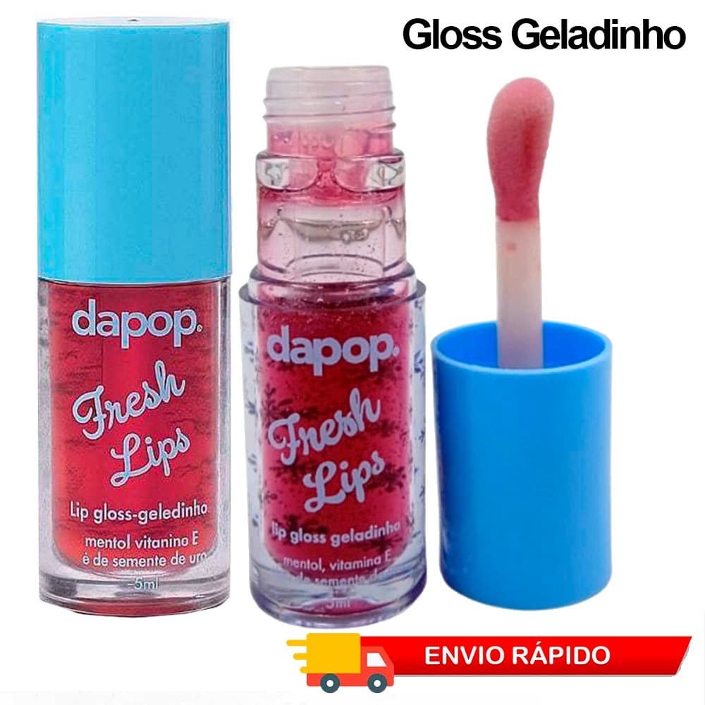 Lip Gloss Geladinho Dapop Fresh Lip 5ml