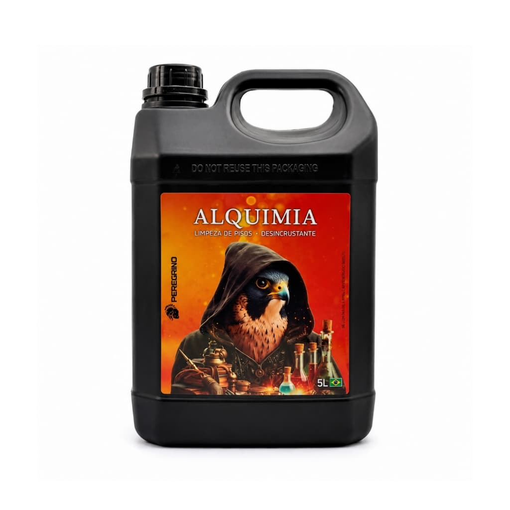 Limpeza Pisos Profissional Desincrustante Alquimia 5 Litros Peregrino
