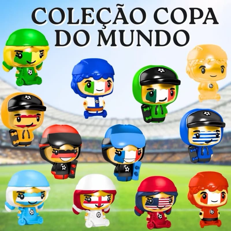 Kinder Ovo | Copa do Mundo 2026 Funko | Brinquedos Colecionáveis | Edição Especial Limitada