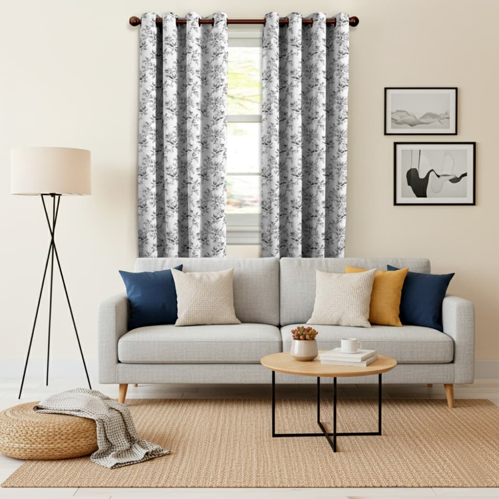 Cortina De Janela TexHome 1,80m x 2,40m Cairo 12 Ilhós