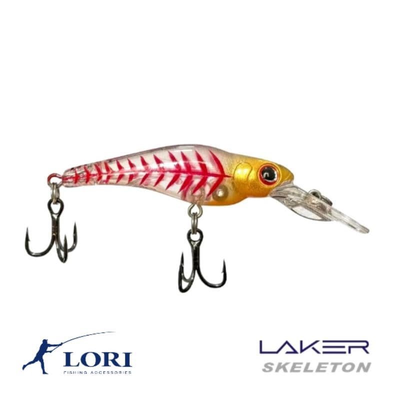 Isca Artificial Laker 55 Lori Fishing Meia Água Sinking 6gr | 5,5cm By Tiago Papan