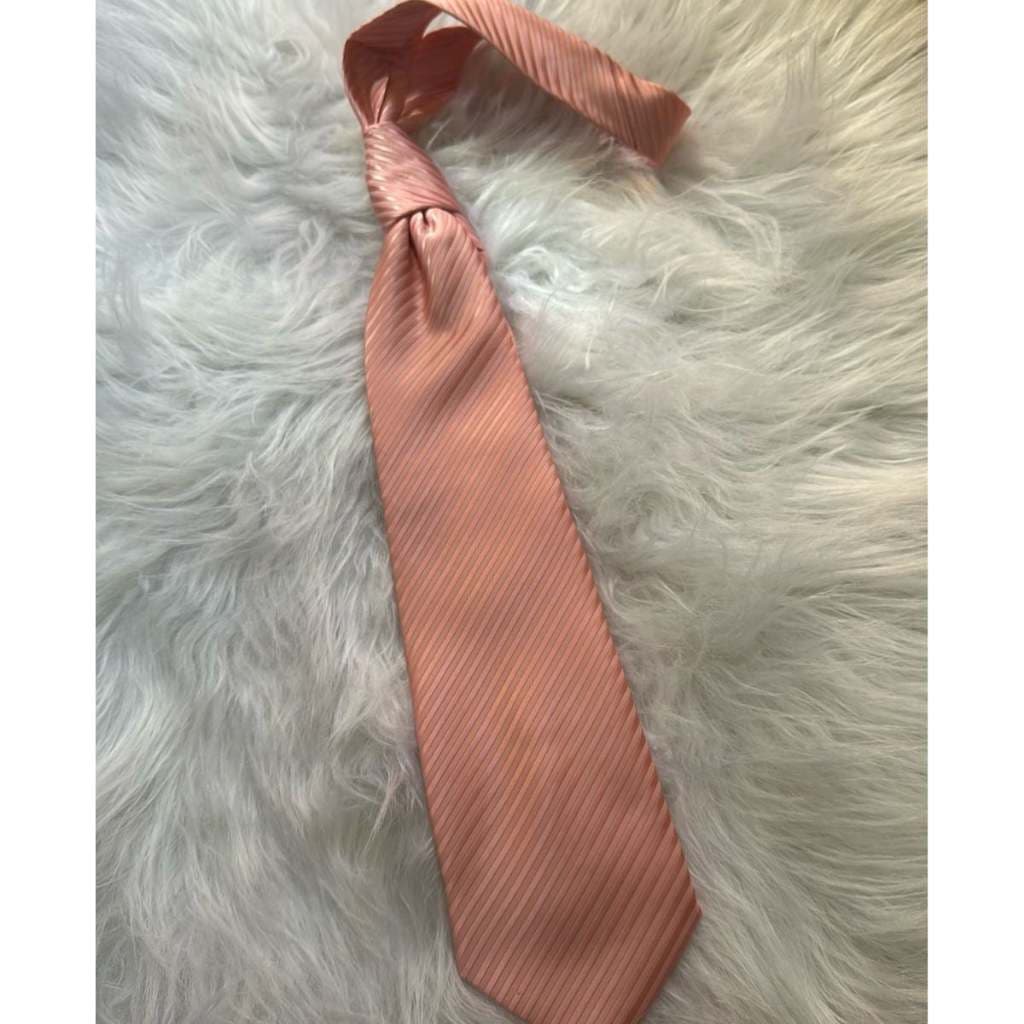 Gravata Rosa Bebê Masculina Social Usada Uma Vez