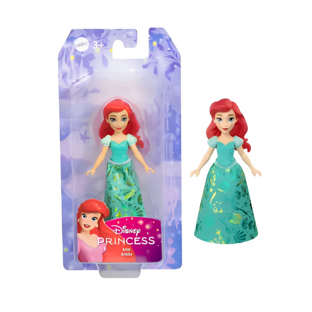 Mini Boneca Ariel A Pequena Sereia Disney Princess - Princesas 9cm Mattel