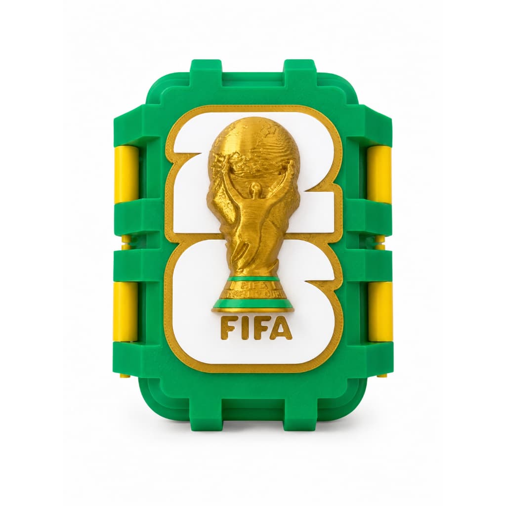Caixinha Figurinhas Copa do Mundo 2026 Porta Cards