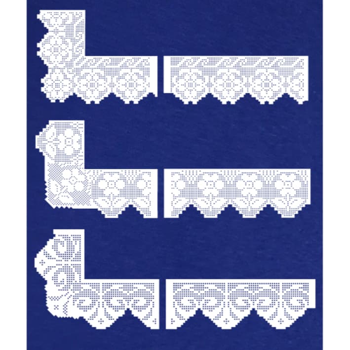 Stencil para Pintura Conjunto Canto e Extensão Grupo 5