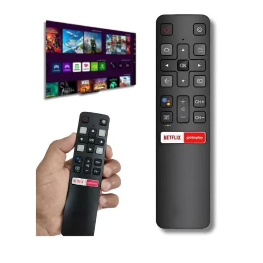 Controle Compativel TV Smart TCL/SEMP LE-7410 LELONG