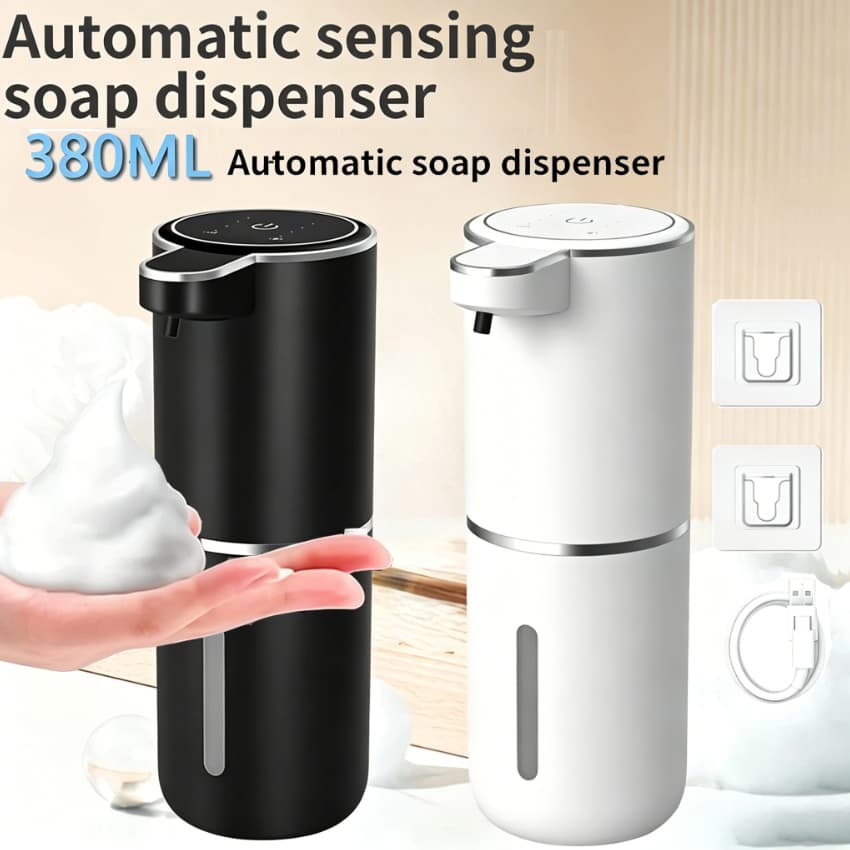 Saboneteira Dispenser Automático Sensor Infravermelho Para Sabonete Líquido Detergente Espuma