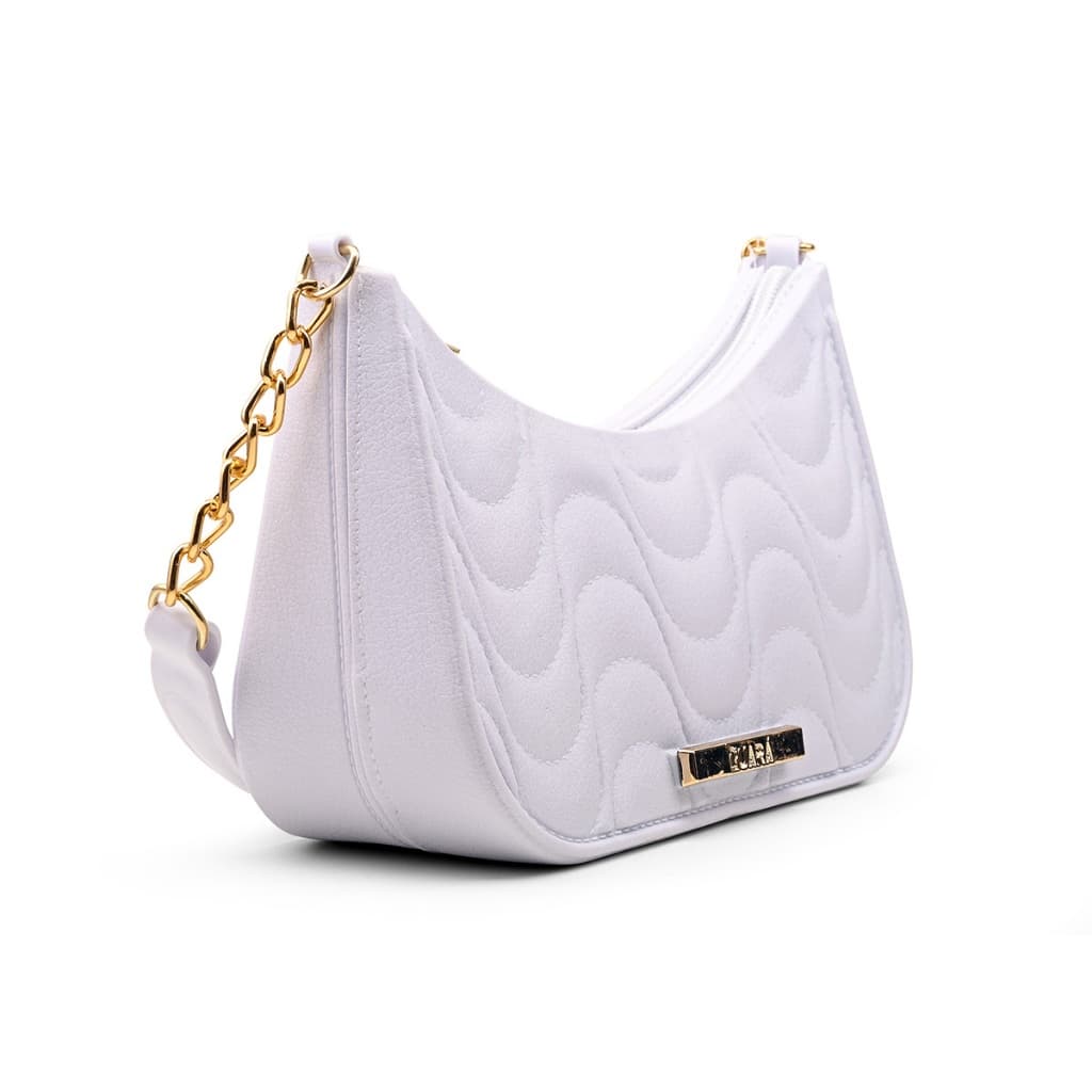 bolsa copacana com alça com abs  dourado bolsa bag com alça de ombro moderna