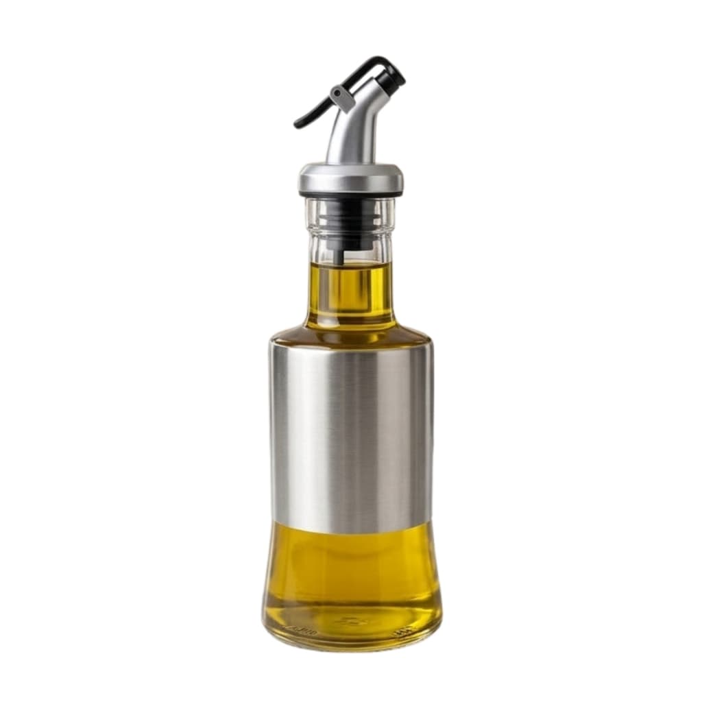 Dispenser Gourmet De Vidro 200ml C/ Bico Dosador P/ Cozinha