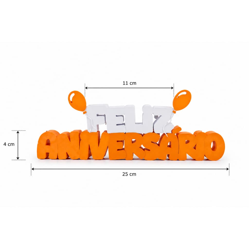 Letreiro Feliz Aniversário Enfeite de Festa / Mesas / Decoração de Festa Moderna / Mesa Corporativa / ENSAIO FOTOGRÁFICO