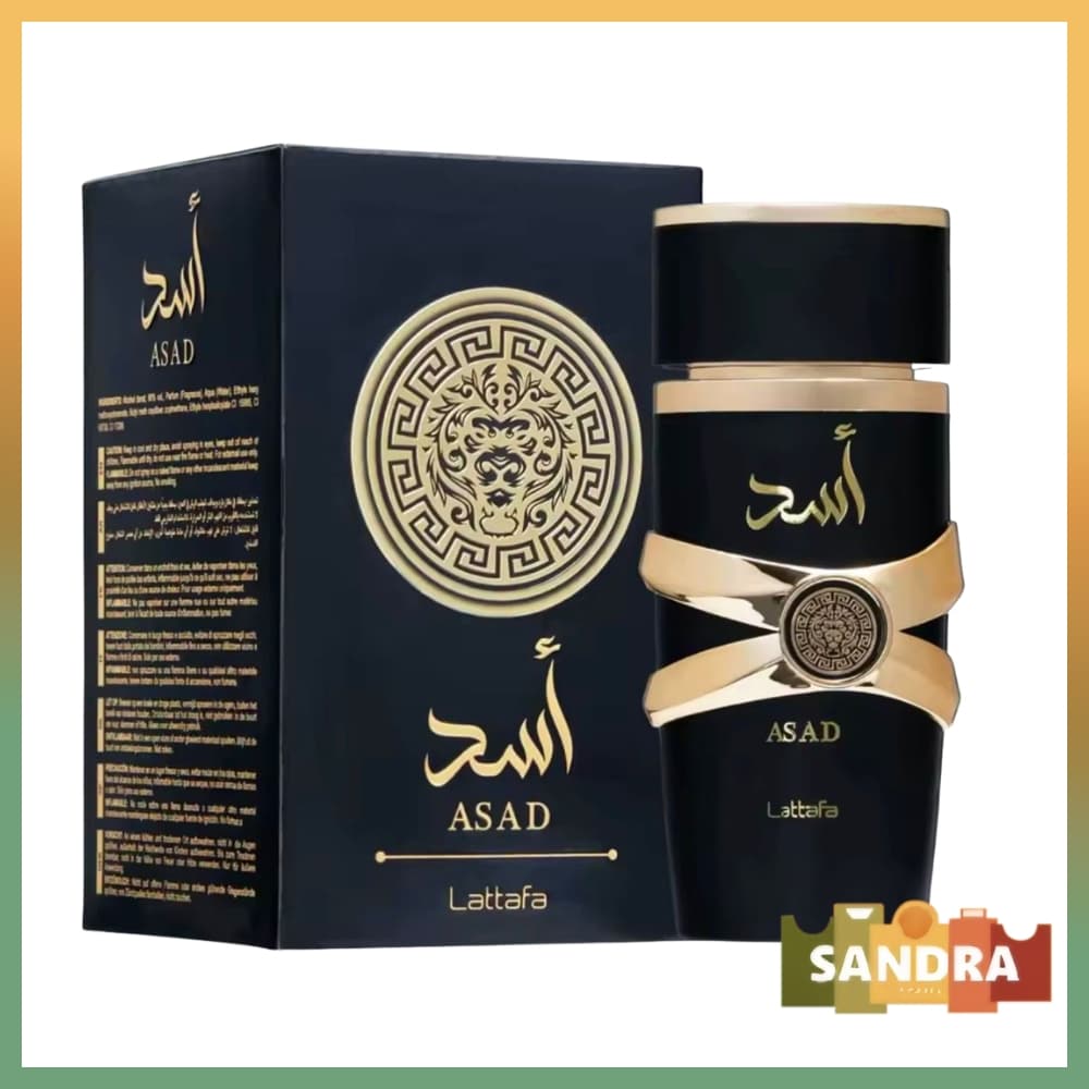 Perfume Árabe Asad Lattafa 100ml Masculino Original