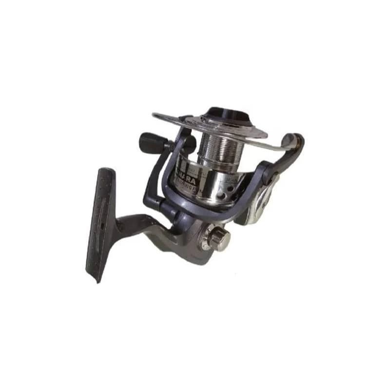 Molinete Sahara Elite 5000 3 Rolamentos Cinza Pesca Capacidade 0.60mm 115m