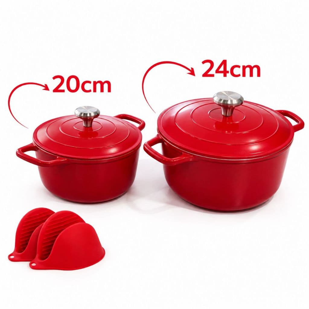 Panela Caçarola Antiaderente Premium Vista Home 20cm e 24cm Design Moderno