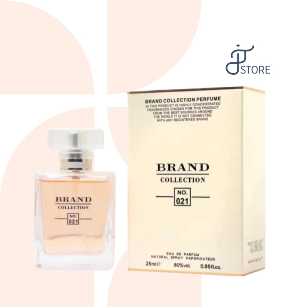 Perfume Importado Brand Collection (021) Oriental Floral Alta Fixação Sofisticado Feminino 25ml