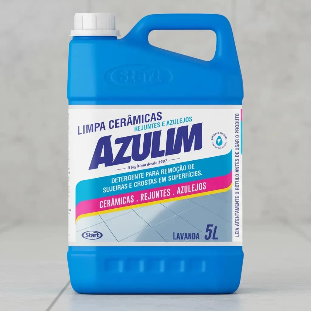 Limpa Cerâmicas, rejunte e azulejos Azulim Concentrado