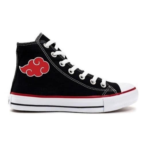 Naruto Akatsuki Tênis Customizado Joga Anime Lançamento Unissex