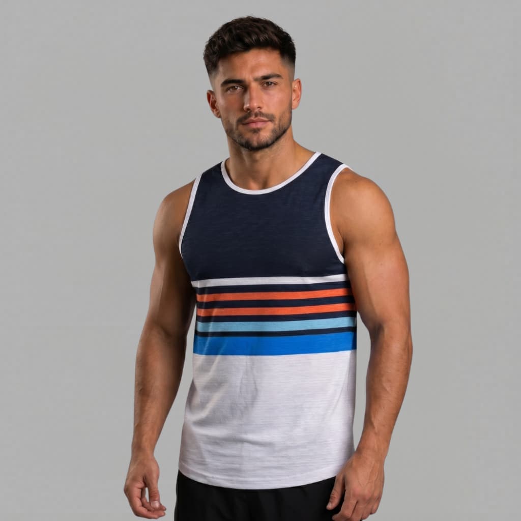 Camiseta Regata Masculina Estampada Para Uso Casual - Diversas Estampas