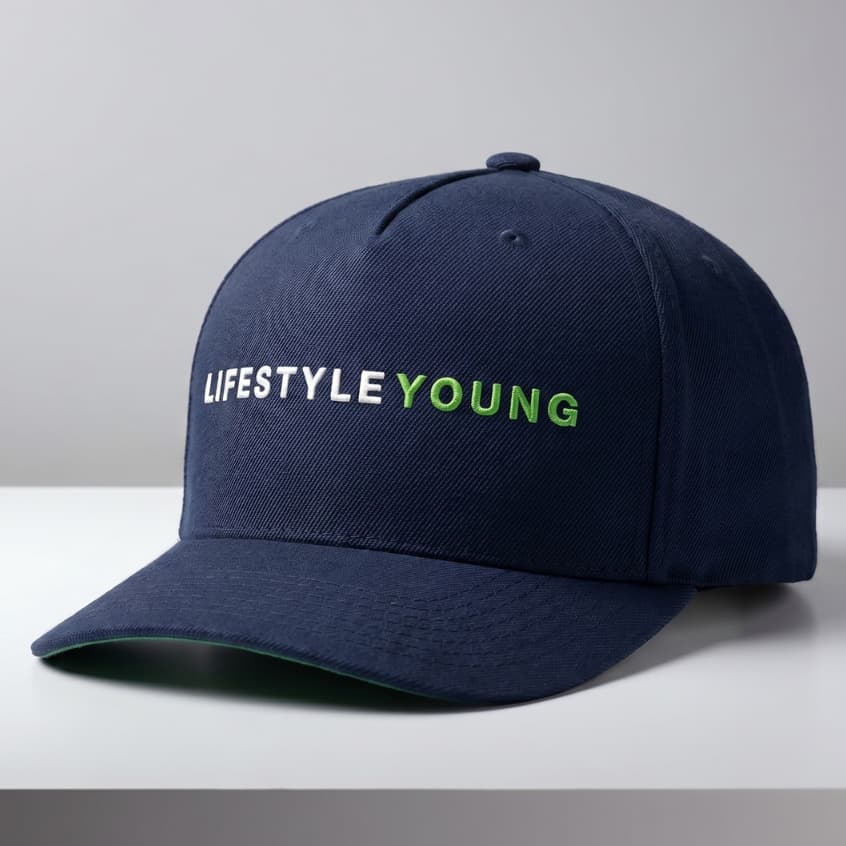 Boné Trucker Estilo Streetwear Young Life Style Bordado Aba Curva Básico Fechado Ajustável Premium