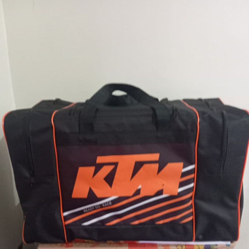 bolsa equipamentos motocross com nome do piloto